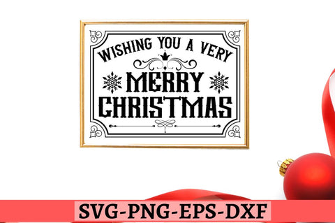 Christmas Sign Making Bundle SVG DESIGNISTIC 