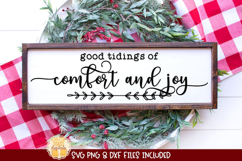 Christmas Sign SVG Bundle | 6 Farmhouse Designs SVG Cheese Toast Digitals 