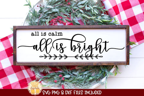 Christmas Sign SVG Bundle | 6 Farmhouse Designs SVG Cheese Toast Digitals 