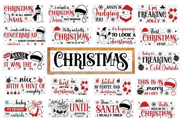 Christmas Sign Svg Bundle, Christmas Farmhouse Svg Bundle SVG designmaster24 