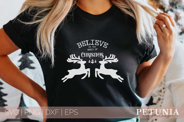 Christmas Sign SVG | Farmhouse Christmas Svg SVG Petunia Digital Design 