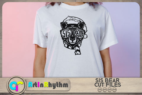 Christmas sister bear SVG SVG Artinrhythm shop 
