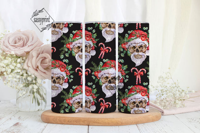 Christmas Skeleton Tumbler 20oz Tumbler Png Design, Christmas Tumbler Png, Merry Christmas Png, Spooky Christmas Png, Digital Download Sublimation sassyprint 