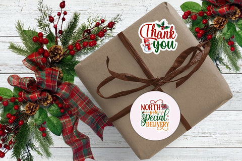 Christmas small business stickers Bundle Sublimation Regulrcrative 