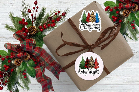 Christmas small business stickers Bundle Sublimation Regulrcrative 