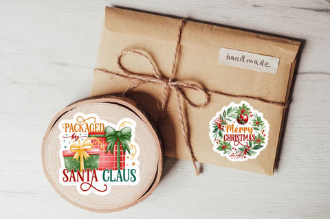 Christmas small business stickers Bundle Sublimation Regulrcrative 