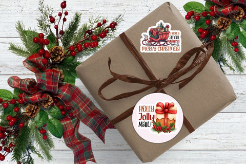 Christmas small business stickers Bundle Sublimation Regulrcrative 