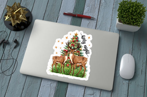 Christmas small business stickers Bundle Sublimation Regulrcrative 