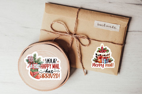 Christmas small business stickers Bundle Sublimation Regulrcrative 