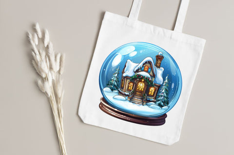 Christmas Snow Globe Bundle Sublimation Regulrcrative 