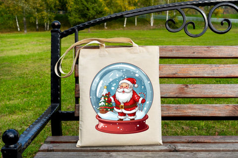 Christmas Snow Globe Clipart Bundle Sublimation Regulrcrative 
