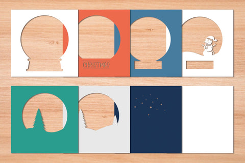 Christmas Snowball - 3D Layered Paper Cut SVG SVG Slim Studio 