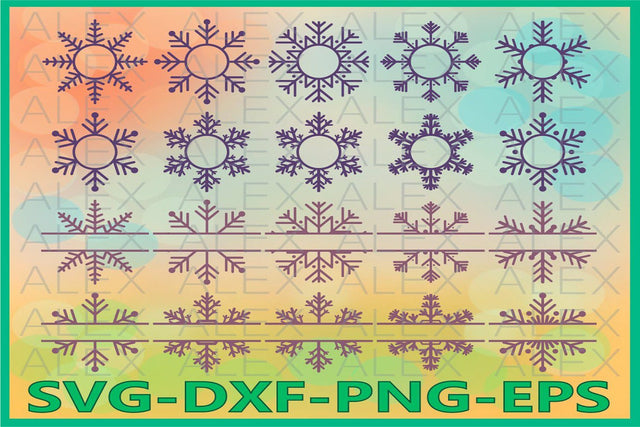 Christmas Snowflake svg SVG AlexSVGStudio 