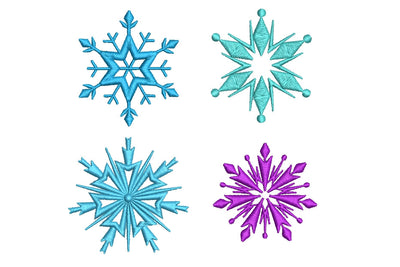 Christmas snowflakes Machine Embroidery Design, Holiday Embroidery Design, Christmas decor Embroidery Design, Merry Christmas, 3 sizes. Embroidery/Applique DESIGNS ArtEMByNatalia 