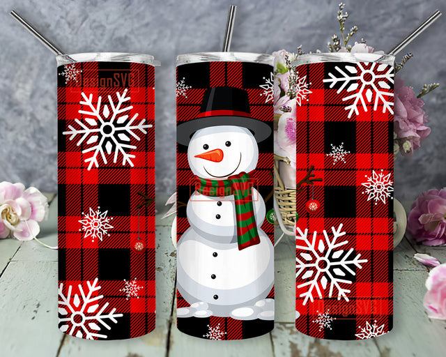 christmas snowman 20 Oz skinny tumbler PNG, snowman wrap tapered straight template digital download, christmas sublimation graphics instant download sublimation Sublimation DesignSVG 