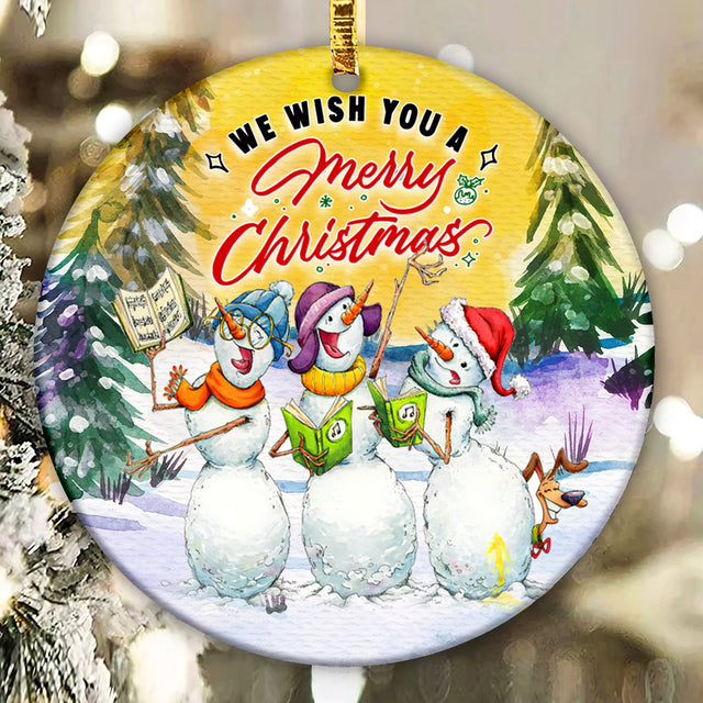 Christmas Snowman Ornament Png, Round Christmas Ornament, PNG Instant Download, Xmas Ornament Sublimation Designs Downloads Sublimation CaldwellArt 