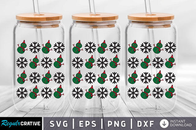 Christmas snowman SVG Design SVG Regulrcrative 