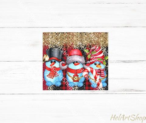 Christmas Snowman Tumbler PNG | Sublimation PNG Sublimation _HelArtShop_ 