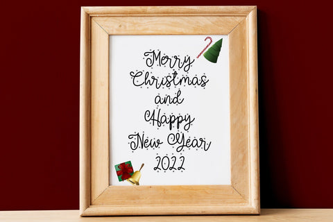 Christmas Soul Font Stefani Letter 