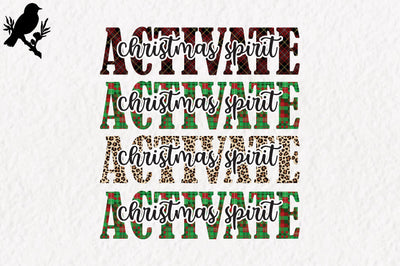 Christmas Spirit Activate Sublimation Sublimation Jagonath Roy 