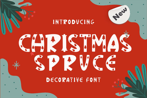 Christmas Spruce Font Wildan Type 