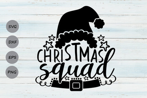 Christmas Squad| Christmas SVG Cutting Files. SVG CosmosFineArt 