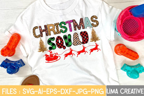 Christmas Squad Sublimation Sublimation Insomnia Std 