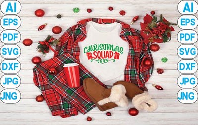Christmas Squad SVG Craftlabsvg24 