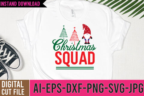 Christmas Squad SVG Design Christmas Squad SVG Quotes SVG BlackCatsMedia 