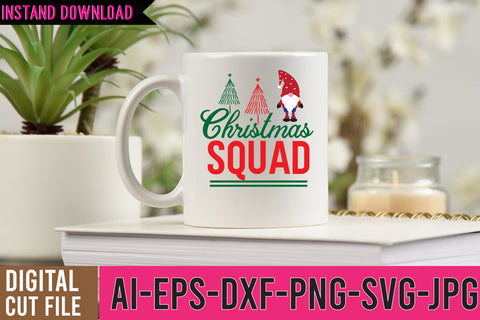 Christmas Squad SVG Design Christmas Squad SVG Quotes SVG BlackCatsMedia 