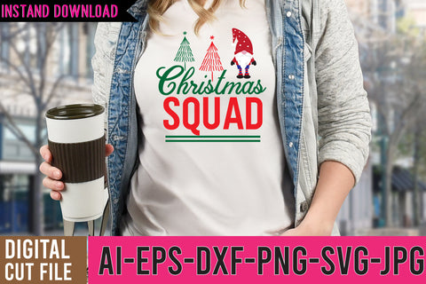 Christmas Squad SVG Design Christmas Squad SVG Quotes SVG BlackCatsMedia 