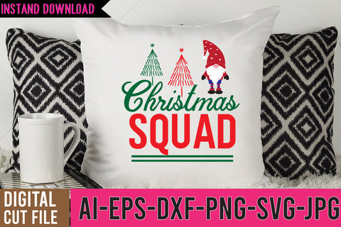Christmas Squad SVG Design Christmas Squad SVG Quotes SVG BlackCatsMedia 