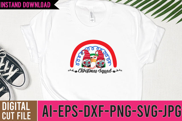 Christmas Squad SVG Design SVG BlackCatsMedia 