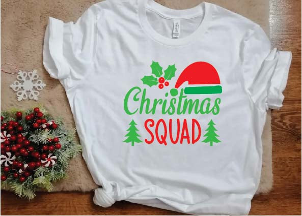 christmas squad SVG designer krishna 