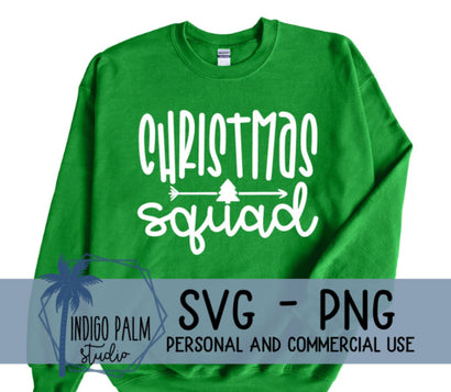 Christmas Squad svg SVG Indigo Palm Studio 