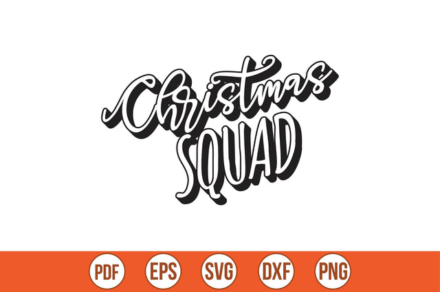 Christmas Squad SVG SVG shah alam 
