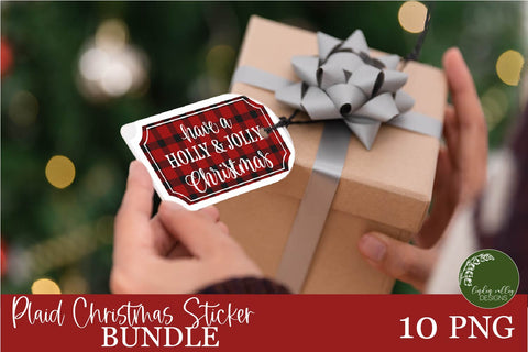 Christmas Sticker Bundle|Christmas Print And Cut PNG Bundle Sublimation Linden Valley Designs 