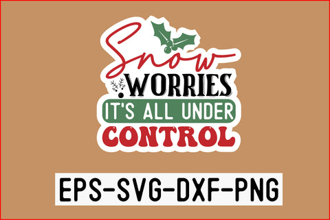 Christmas Sticker Design Bundle SVG CraftingStudio 