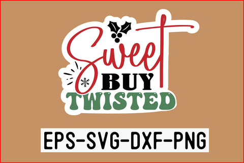 Christmas Sticker Design Bundle SVG CraftingStudio 