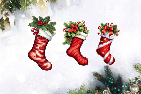 Christmas Stocking Sublimation Clipart Sublimation Regulrcrative 