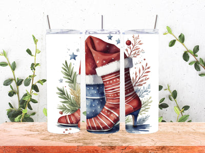 Christmas Stockings 20oz Tumbler Sublimation Sublimation Creativeart88 
