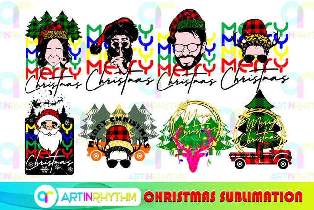 Christmas Subimation Sublimation Artinrhythm shop 