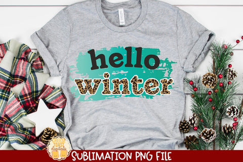 Christmas Sublimation Bundle | 10 Leopard Print PNG Designs Sublimation Cheese Toast Digitals 