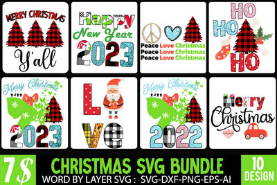 Christmas Sublimation Bundle , Christmas Retro Sublimation , Christmas Clipart Bundle , Christmas PNG Bundle Sublimation BlackCatsMedia 