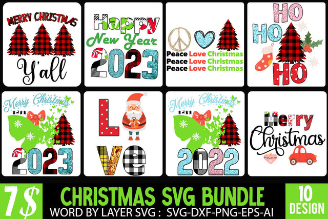 Christmas Sublimation Bundle , Christmas Retro Sublimation , Christmas Clipart Bundle , Christmas PNG Bundle Sublimation BlackCatsMedia 