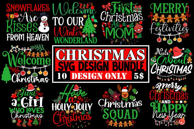 Christmas Sublimation Bundle ,Christmas SVG Bundle ,Christmas T-shirt Design Bundle Sublimation Insomnia Std 