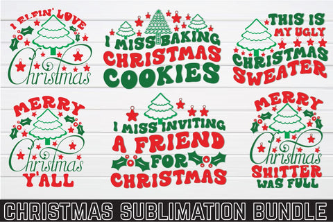 Christmas Sublimation Bundle ,Christmas SVG Bundle SVG farhad farhad 