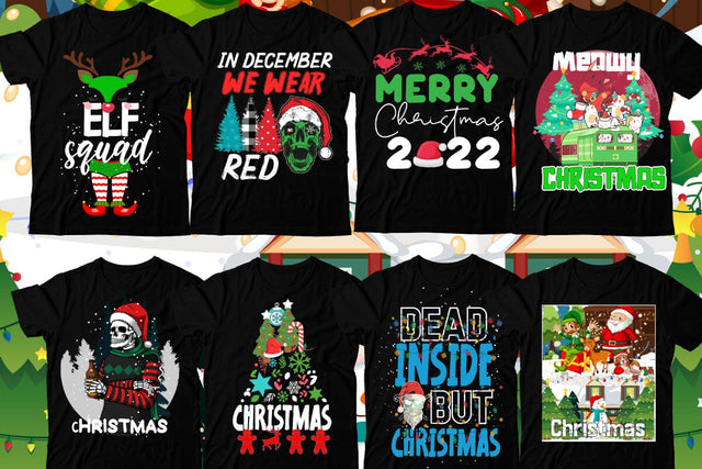 Christmas Sublimation Bundle , Christmas T-Shirt Bundle , Christmas SVG Bundle, Christmas SVG Bundle Quotes , Christmas SVG Funny , Christmas 20 Design Sublimation BlackCatsMedia 