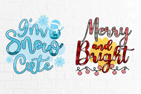 Christmas Sublimation Bundle PNG Files Sublimation zafrans studio 