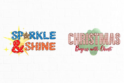 Christmas Sublimation Bundle PNG Files Sublimation zafrans studio 